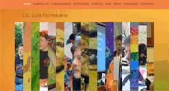 Desktop Screenshot of luisformaiano.com.ar